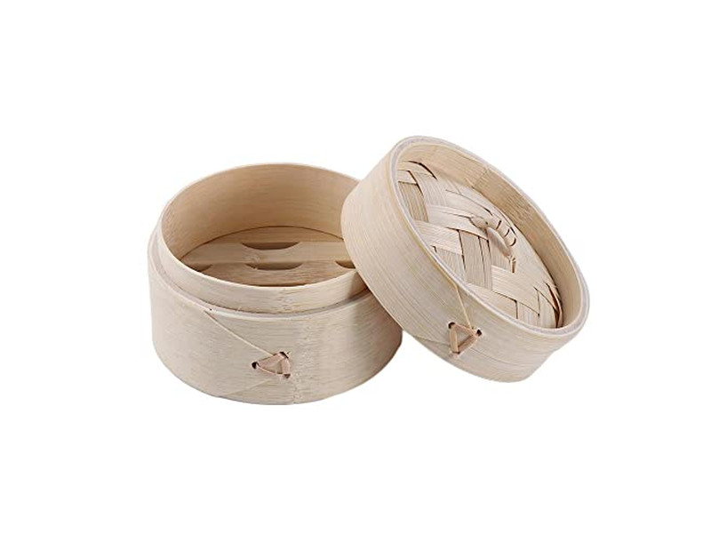 Большие Момо Димсам Пароварки Бамбуковая пароварка