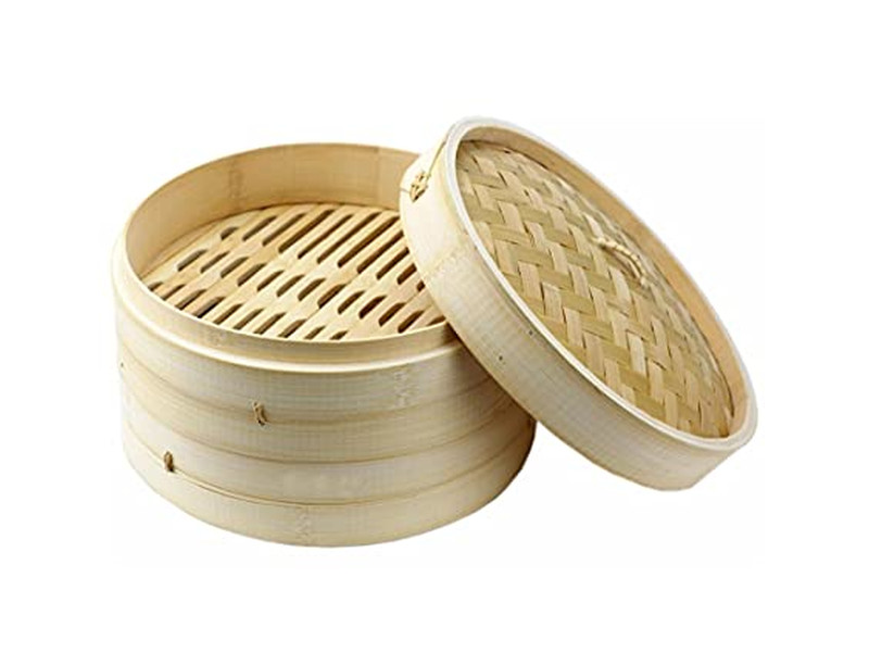 Бамбуковая пароварка для продуктов и кухонной утвари