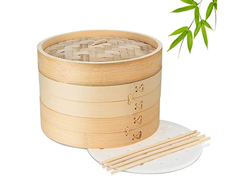 Паровые корзины Бамбуковая пароварка