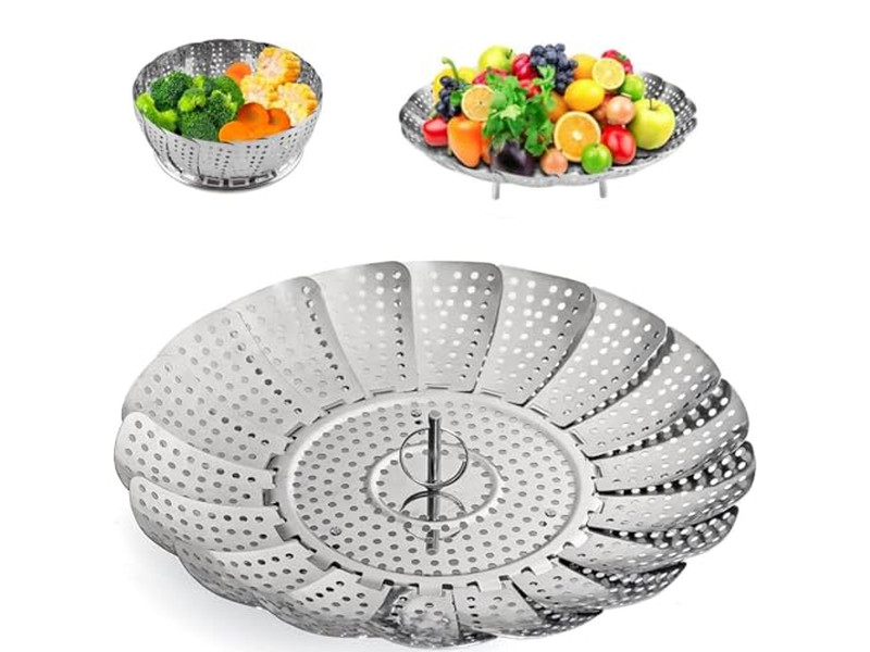 Алюминиевый горшок для момо и бамбуковая пароварка