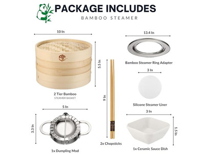 Алюминиевые пароварки для приготовления в бамбуковой пароварке