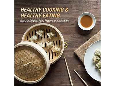 Трехслойная бамбуковая пароварка Bamnboo Kitchen
