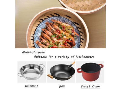 Купить Момо 8 Тортилья Уровень Кастрюля Бамбуковая пароварка