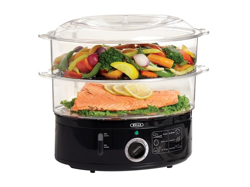 10-дюймовая бамбуковая пароварка для димсама