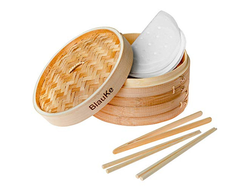 Бамбуковая пароварка для вставок в большие кастрюли