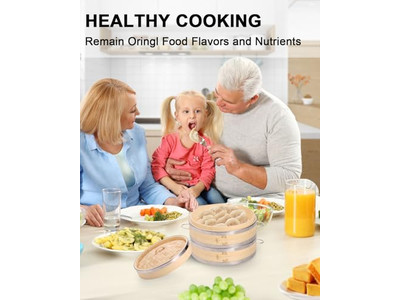 Золотой горшок для риса и морской травы бамбуковая пароварка