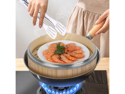 Наборы кастрюль Кухонная утварь Бамбуковая пароварка