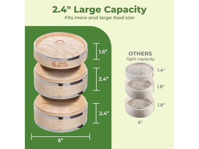 Пароварки для морепродуктов и димсамов