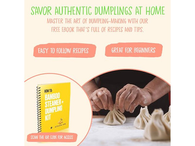 Набор для приготовления момо и колбас на газу из дерева и бамбука