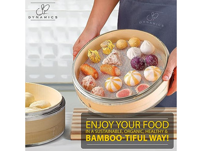 Пароварка бамбуковая для парового контейнера