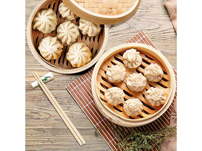 Паровые корзины Бамбуковая пароварка