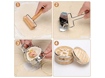 Пароварка для приготовления на пару Bamboo Steamer