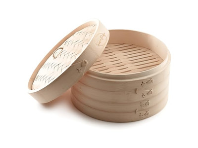 С крышкой Глубокая кастрюля Брокколи Бамбуковая пароварка